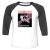 Unisex 3/4 Baseball Tee