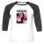 Unisex 3/4 Baseball Tee