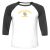 Unisex 3/4 Baseball Tee