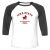 Unisex 3/4 Baseball Tee