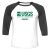 Unisex 3/4 Baseball Tee