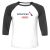 Unisex 3/4 Baseball Tee