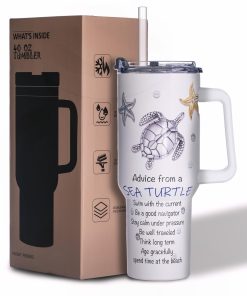 Sea Turtle 40oz Stainless Steel Insulated Tumbler