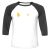 Unisex 3/4 Baseball Tee