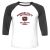 Unisex 3/4 Baseball Tee