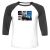 Unisex 3/4 Baseball Tee