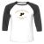 Unisex 3/4 Baseball Tee