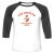 Unisex 3/4 Baseball Tee