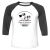 Unisex 3/4 Baseball Tee