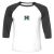Unisex 3/4 Baseball Tee