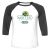 Unisex 3/4 Baseball Tee
