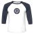 Unisex 3/4 Baseball Tee