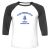 Unisex 3/4 Baseball Tee