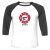 Unisex 3/4 Baseball Tee