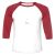Unisex 3/4 Baseball Tee