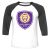 Unisex 3/4 Baseball Tee