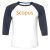 Unisex 3/4 Baseball Tee