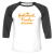 Unisex 3/4 Baseball Tee