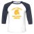 Unisex 3/4 Baseball Tee