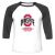Unisex 3/4 Baseball Tee