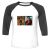 Unisex 3/4 Baseball Tee