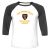 Unisex 3/4 Baseball Tee