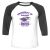 Unisex 3/4 Baseball Tee