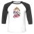 Unisex 3/4 Baseball Tee