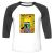 Unisex 3/4 Baseball Tee
