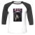 Unisex 3/4 Baseball Tee