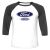 Unisex 3/4 Baseball Tee