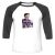 Unisex 3/4 Baseball Tee