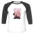 Unisex 3/4 Baseball Tee