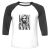Unisex 3/4 Baseball Tee