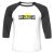 Unisex 3/4 Baseball Tee