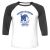 Unisex 3/4 Baseball Tee