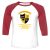 Unisex 3/4 Baseball Tee