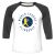 Unisex 3/4 Baseball Tee