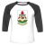 Unisex 3/4 Baseball Tee