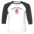 Unisex 3/4 Baseball Tee