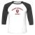 Unisex 3/4 Baseball Tee