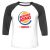 Unisex 3/4 Baseball Tee