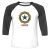 Unisex 3/4 Baseball Tee