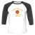 Unisex 3/4 Baseball Tee
