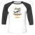 Unisex 3/4 Baseball Tee