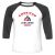 Unisex 3/4 Baseball Tee
