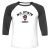Unisex 3/4 Baseball Tee
