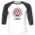 Unisex 3/4 Baseball Tee