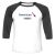 Unisex 3/4 Baseball Tee