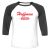 Unisex 3/4 Baseball Tee